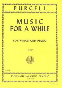 PURCELL. - MUSIC FOR A WHILE (C/P)