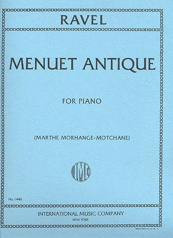 RAVEL M. - MINUETO ANTIGUO -