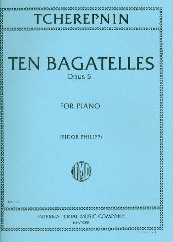 TCHEREPNIN A. - BAGATELAS (10) - OP.5