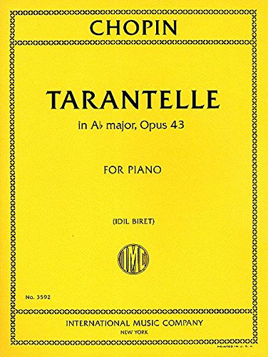CHOPIN F. - TARANTELA LAb M OP.43