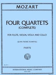 MOZART W.A. - CUARTETOS CON FLAUTA - (4) - COMPLETOS