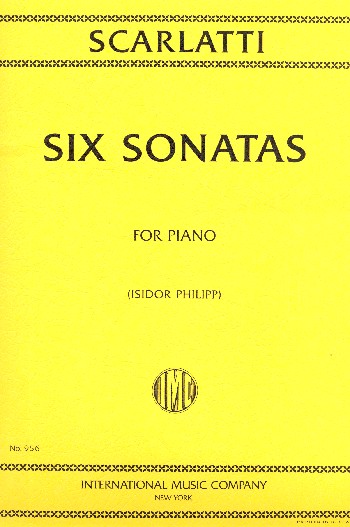 SCARLATTI D. - SONATAS (6) -