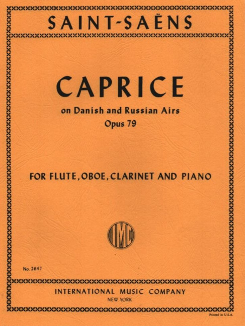 SAINT SAENS C. - CAPRICE ON DANISH RUSSIA AIR