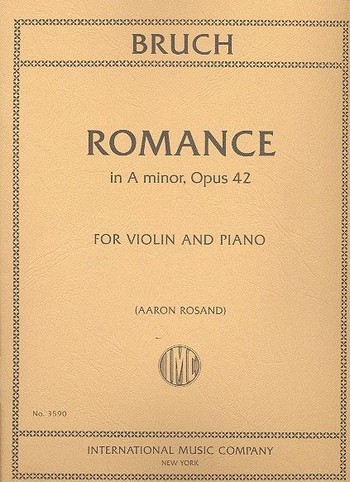 BRUCH M. - ROMANCE LA m - OP.42