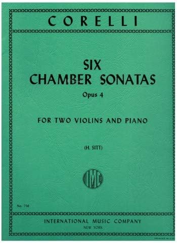 CORELLI A. - SONATAS DE CAMARA (6) - OP.4