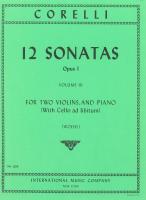 CORELLI A. - SONATAS V.3 (7-9) (12) - OP.1 - 2 VIOLINES Y PIANO