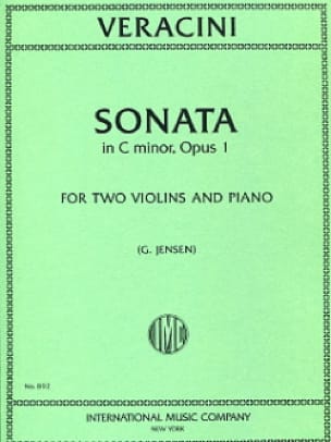 VERACINI F.M. - SONATA DO m - OP.1
