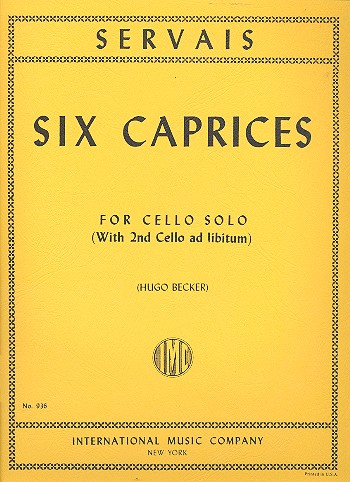 SERVAIS F. - CAPRICHOS (6) - OP.11
