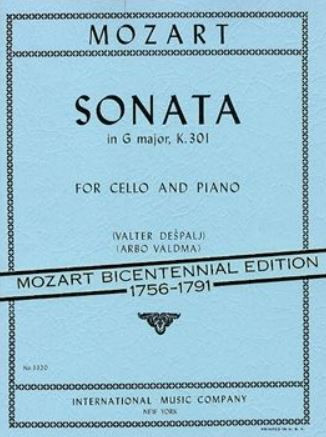 MOZART W.A. - SONATA SOL M - KV.301