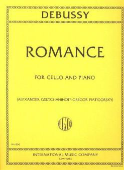DEBUSSY C. - ROMANCE  (CHELO/P)