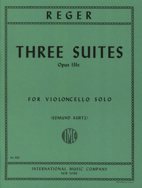 REGER M. - SUITES SOL M RE m LA m (3) - OP.131C