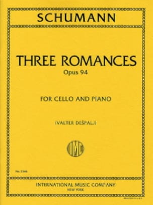 SCHUMANN R. - ROMANZAS (3) - OP.94