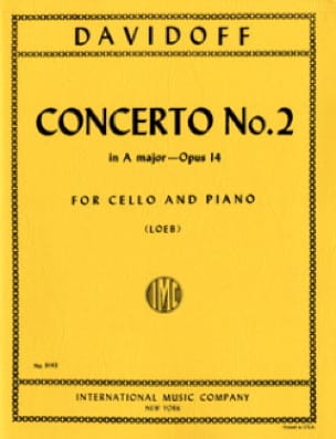 DAVIDOFF K. - CONCIERTO Nº2 LA M - OP.14