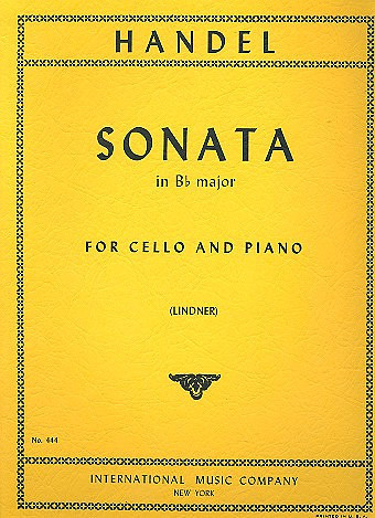 HANDEL G.F. - SONATA SIb M -
