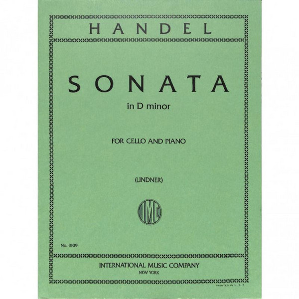 HANDEL G.F. - SONATA RE m -