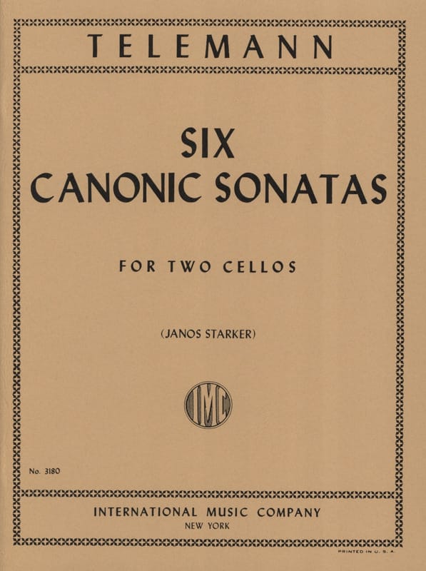 TELEMANN G.P. - SONATAS CANONICAS (6) -
