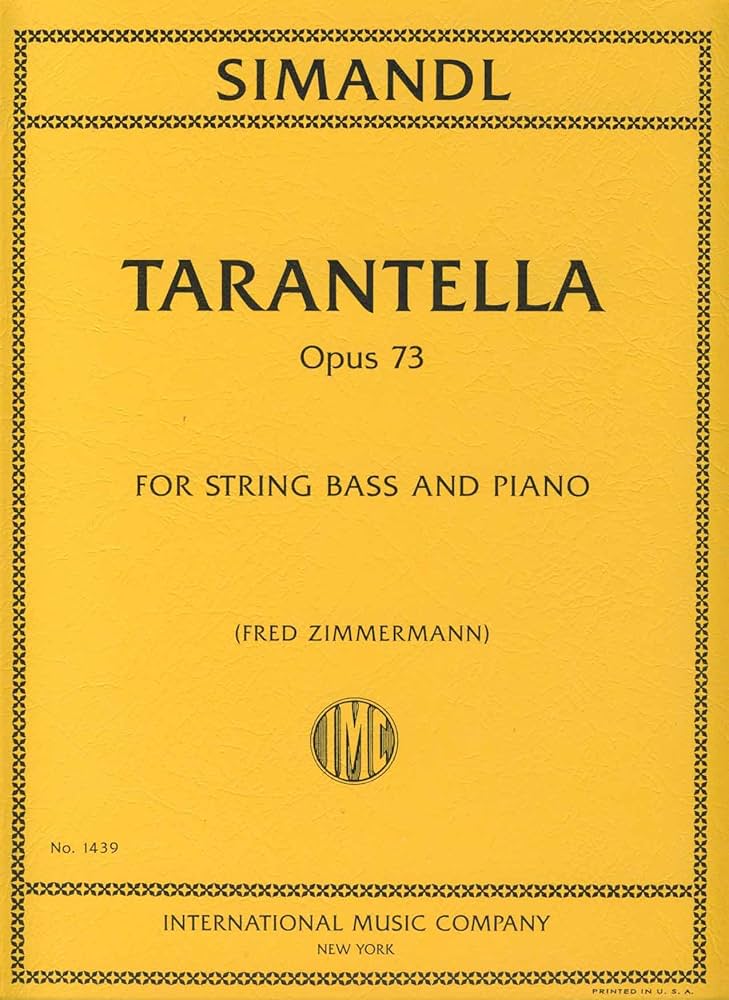 SIMANDL F. - TARANTELLA - OP.73