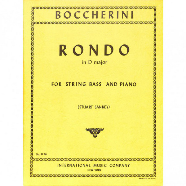 BOCCHERINI L. - RONDO DO M -