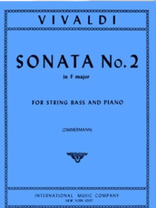 VIVALDI A. - SONATA Nº2 FA M F.XIV/1 (ORIGINAL CELLO) - RV.41