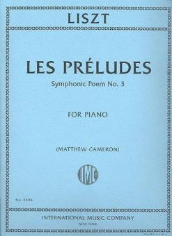 LISZT F. - LOS PRELUDIOS (POEMA SINFONICO Nº 3) PIANO