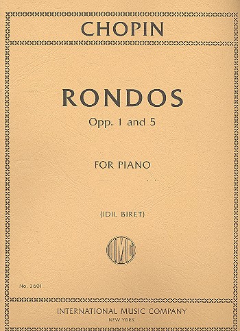 CHOPIN F. - RONDOS OP.1 Y 5 (BIRET)