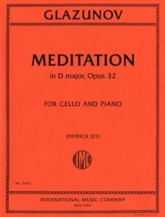 GLAZUNOV A. - MEDITATION - OP.32