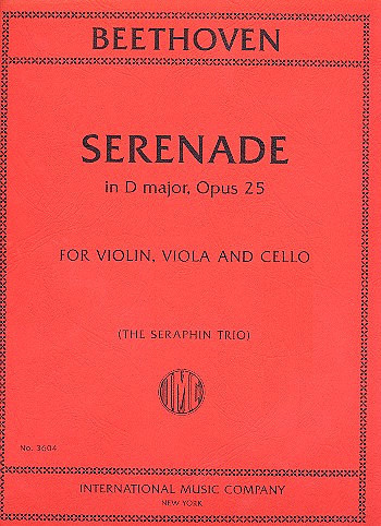 BEETHOVEN L.V. - SERENATA RE M OP.25 (VIOLIN VIOLA Y CELLO)