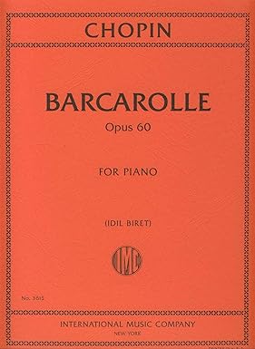CHOPIN F. - BARCAROLA - OP.60
