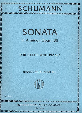 SCHUMANN R. - SONATA LA m OP.105 (VCP)