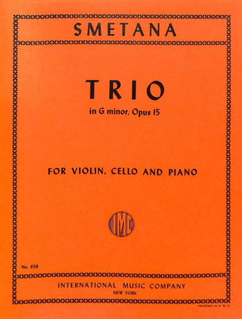 SMETANA B. - TRIO SOL m (SC+PT)    V/VCP - OP.15