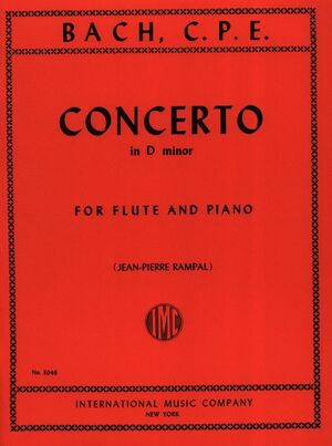 BACH C.P.E. - CONCIERTO RE m -