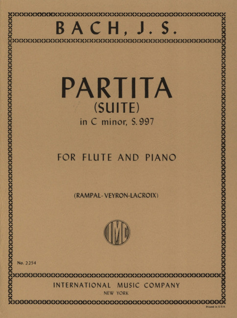 BACH J.S. - SUITE DO m - BWV.997