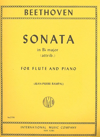 BEETHOVEN L.V. - SONATA SIb M -