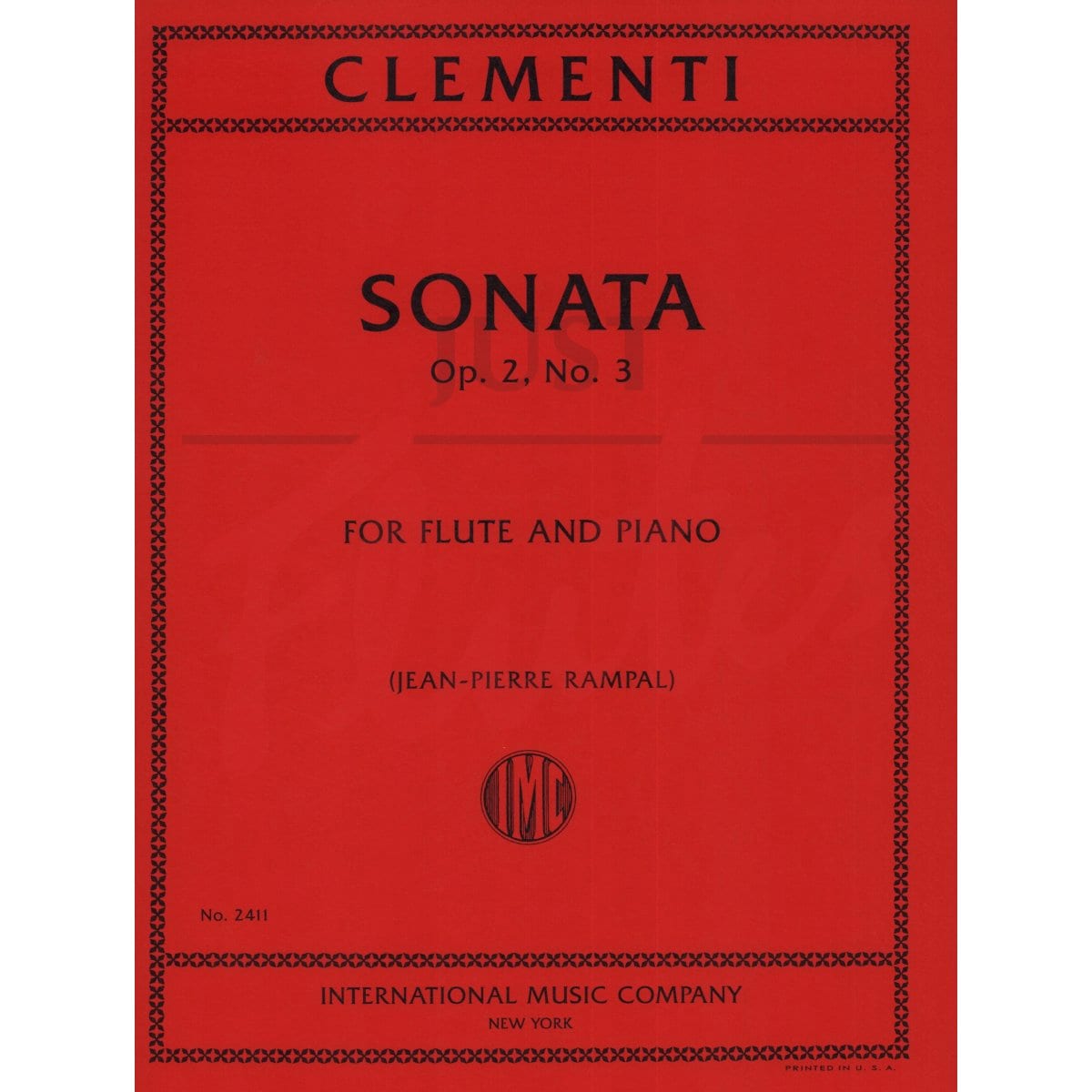 CLEMENTI M. - SONATA Nº3 SOL M - OP.2
