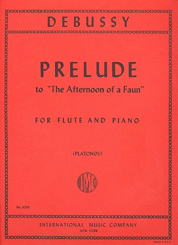 DEBUSSY C. - PRELUDIO DE LA SIESTA DE UN FAUNO -