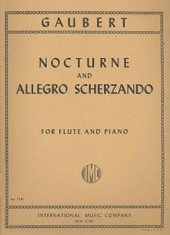 GAUBERT P. - NOCTURNO Y ALLEGRO SCHERZANDO -