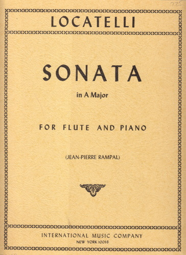 LOCATELLI P.A. - SONATA Nº6 LA M -