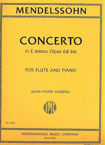 MENDELSSOHN F. - CONCIERTO MI m - OP.64B