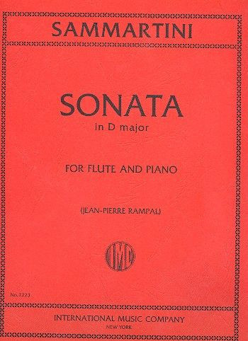 SAMMARTINI G.B. - SONATA RE M -