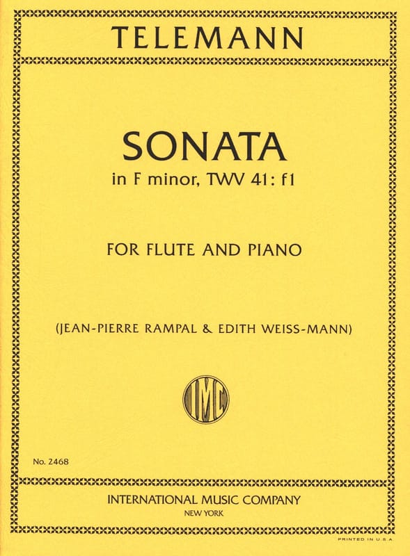 TELEMANN G.P. - SONATA FA m -