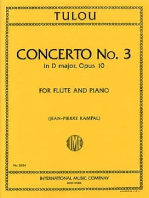 TULOU J.L. - CONCIERTO Nº3 RE M - OP.10