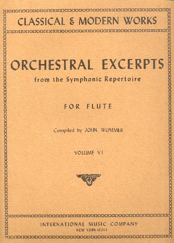 ALBUM - REPERTORIO ORQUESTAL V.6 (FLAUTA)