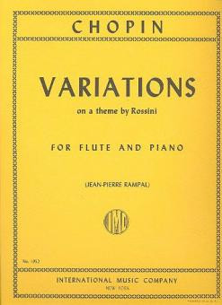 CHOPIN F. - VARIACIONES SOBRE UN TEMA DE ROSSINI -