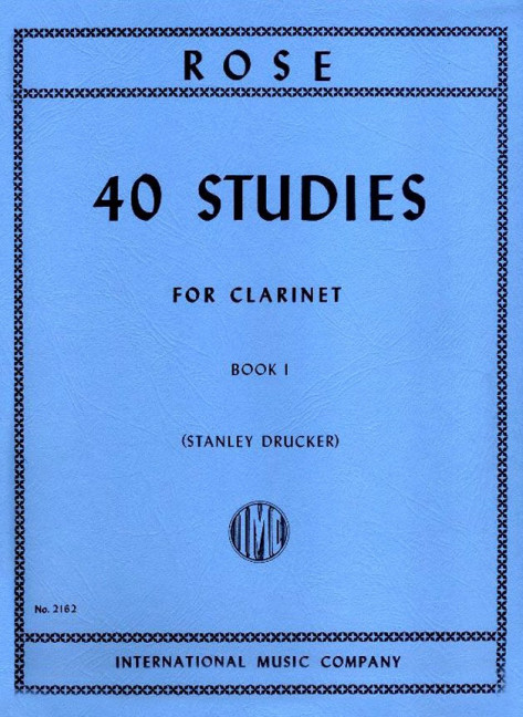 ROSE C. - ESTUDIOS V.1 (40) -CLARINETE