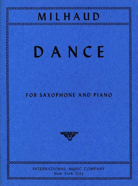 MILHAUD D. - DANZA