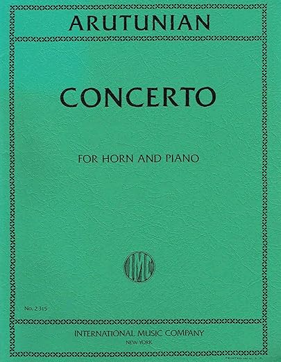 ARUTUNIAN A. - CONCIERTO -