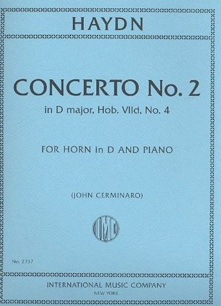 HAYDN J. - CONCIERTO Nº2 RE M -