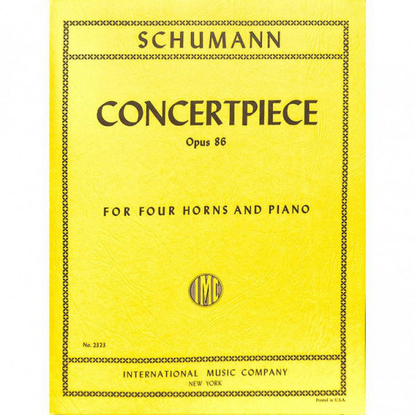 SCHUMANN R. - PIEZA DE CONCIERTO - OP.86