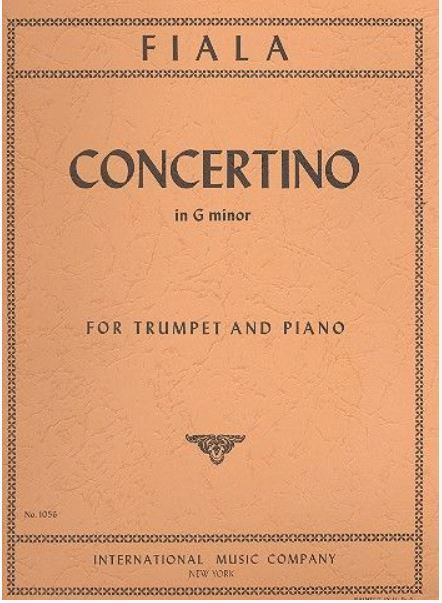 FIALA J. - CONCERTINO SOL m -