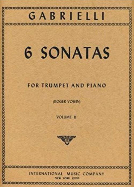 GABRIELLI D. - SONATAS (6)  Nº2 - OP.11